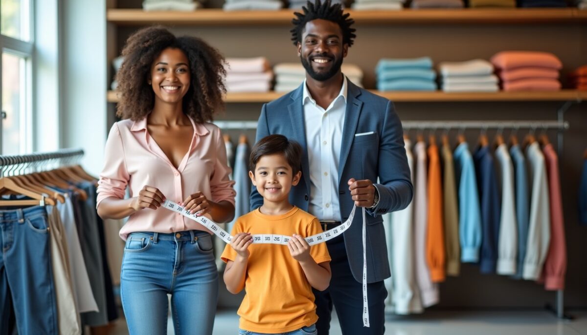 Guide complet des tailles XS : correspondances précises pour femme, homme et enfant