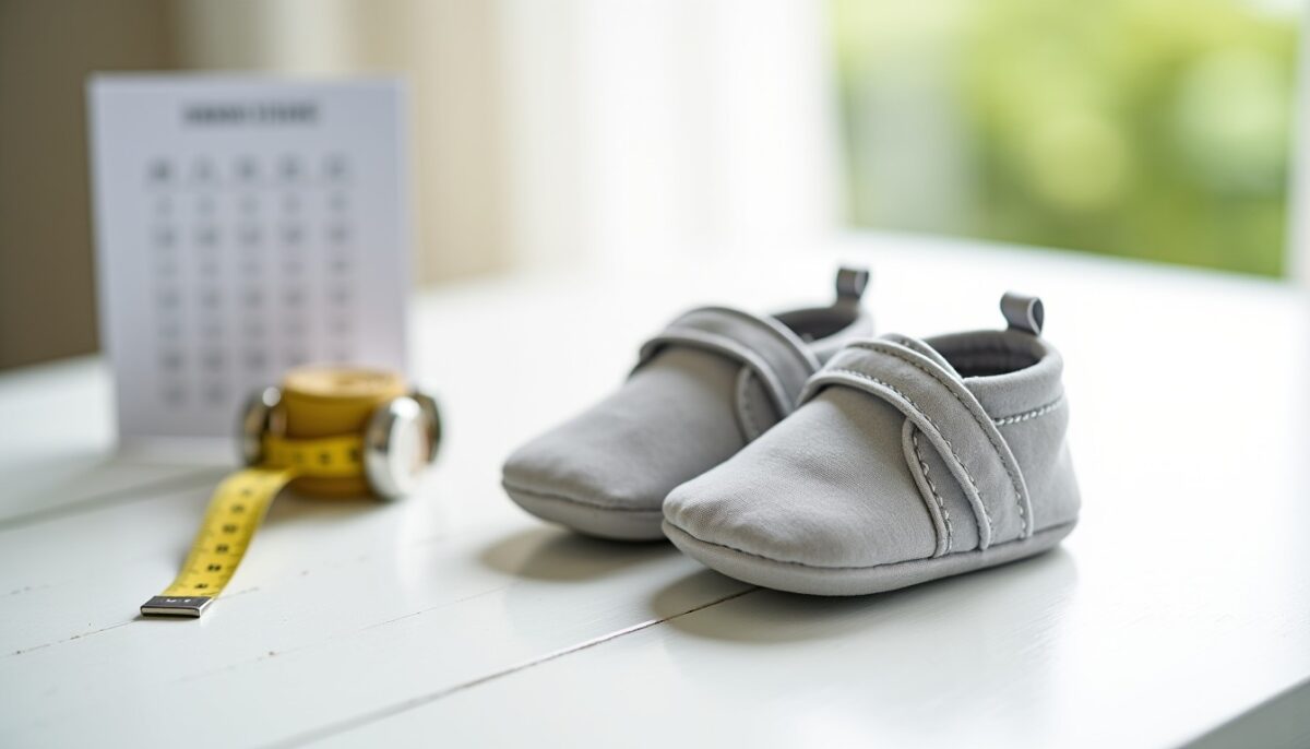 Guide des tailles de chaussures pour bébé : tableau des pointures selon l'âge et astuces pratiques pour mesurer