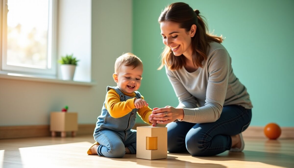 À Montsoué, Ufobaby privilégie l’éveil moteur des tout-petits en renforçant le lien enfant-parent